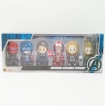 Marvel Avengers Assemble Cosbaby Mini Figures 2012 Hot Toys Thor Loki Cap NRFB