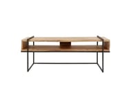 Madura - meuble tv - en bois massif d'acacia - 110 cm - Lisa Design