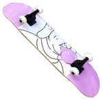 Adultes Débutants Skateboards 31x8 Pouces Pont Complet Double Kick Skate Board pour Enfants Garçons Filles Adolescents Jeunes 7 Plis Érable ABEC-7 Roulement 99A Roue Dure