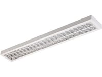 Innova U Led Utanpåliggande Armatur 4430Lm 3000K Dubbel Parabolisk Optik, Opal Diffusor. 1230X190mm Professional