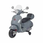 Moto Electrique Globo Vespa GTS Super Sport 12v Spidko Gris 39988