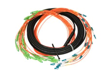 Extralink Sc/Apc-Lc/Pc | Multipatchcord | Sm 24F 10M, Kaskad, 90Cm