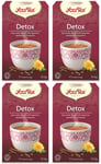 Yogi Tea Detox Tea - 17 Bags (Pack of 4)