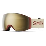 Ski Goggles Smith I/O Mag XL Terra Slash ChromaPop Sun Black Gold Mirror + Lens