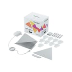 Nanoleaf Shapes Smarter Kit - trådlös belysningsuppsättning - LED x 9 - 1.7 W - 16 miljoner färger - 1200-6500 K - triangel