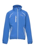 Sjoa Light Softshell Youth Jacket Solid Charcoal 128 Blue Bergans