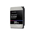 WD Ultrastar DC HC555 - hårddisk - datacenter - 20 TB - SAS 12Gb/s