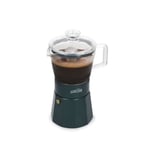 La Cafeti�re Espresso Maker with Heat-resistant Borosilicate Glass Top Chamber