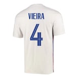 2020-2021 France Away Football Soccer T-Shirt (Patrick Vieira 4)