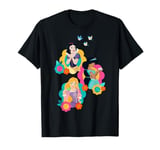 Disney Princess Snow White Rapunzel Jasmine In Bloom T-Shirt