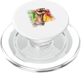 Rasta Hand STand Up Get Up PopSockets PopGrip pour MagSafe