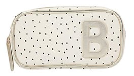 Depesche- Trousse de Toilette TOPModel, Blanche ornée de la Lettre B, Environ Dimensions : 19 x 10 x 5,5 cm, 10203486, Beige