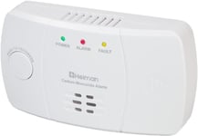 HEIMAN Carbon Monoxide Alarm Detector EN 50291 Certified, CO Alarm Detector, Battery Powered, 10 Year Sensor, 722ES (722ES)