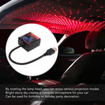 Car USB Star Night Light USB Star Projector Night Light Ambient Lamp 3 Colors