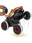 Hot Wheels Monster Trucks Remote Control Car 1:15 Scale Tiger Shark RC With All-Terrain Wheels