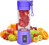 Kannettava tehosekoitin, 380 ml Six 3D Juice Cup, Personal Mixer Fruit