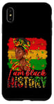 Coque pour iPhone XS Max I am Black History Juneteenth celebration afro-américain