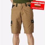 Dickies Everyday Mens Casual Work Multi Purpose Construction Shorts Tan