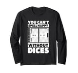 Board Game Dice Strategy - Backgammon Long Sleeve T-Shirt