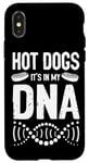 iPhone X/XS Hot Dog Adult Hot Dogs It's In My Dna Case