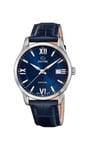 JAGUAR J883/2 from The ACAMAR Collection, 40 mm Case with Dark Blue Leather Strap for Men