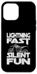 Coque pour iPhone 12 Pro Max LIGHTNING FAST SILENT FUN MOTO ELECTRIQUE MOTO MOTO