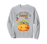 The Wizard behind The Pumpkin SEED Halloween Pregnancy Men Sweatshirt