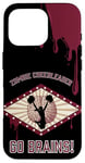 Coque pour iPhone 16 Pro Costume d'Halloween de pom-pom girl zombie