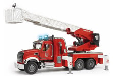 BRUDER, MACK granite fire truck with ladder and water pump, 1/16, BRU2821