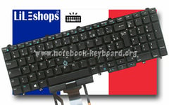 Clavier Français Original Pour Dell Precision 15 7000 - 7530 / 7540 Rétroéclairé