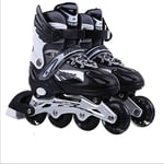 Skates Adjustable Inline Skates Fun Roller Blades for Kids Beginner Roller Skates for Girls Men and Ladies (Color : Q, Size : 28)