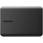 Disque dur externe - TOSHIBA - CANVIO BASICS - 4 To - Noir