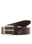 JACK & JONES JJILEE LEATHER BELT NOOS, Ceinture Homme, Marron (Black Coffee), 80 cm (Taille fabricant: 80)