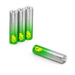 AAA Battery GP Alkaline Super 1.5 V Pack of 4