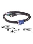 APC KVM PS/2 CABLE - 3FT