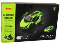 R/C-rakennusauto Lamborghini Sian FKP 37 1:18, vihreä