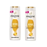 2x Pantene Pro V  Repair & Protect Shampoo XL 500ml For Weak & Damaged Hair