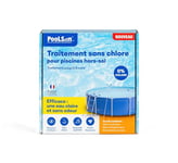 PooLSan - Désinfection sans Chlore - Kit pour Piscine Hors-Sol - pour Une Désinfection Totale de Votre Eau - Jusqu'à 6 Mois De Traitement