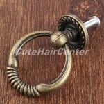 Retro Bin Cupboard Wardrobe Door Pull Handle Kitchen Cabinet Drawer Knob Ring