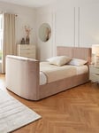 Very Home Prent Tv Bed With Voice Control And Mattress Options (Buy &Amp; Save!) - Natural - Bed Frame Only