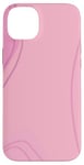 Coque pour iPhone 14 Plus Art minimaliste couleur crème neutre rose clair