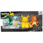 Pokémon Select Battle Figures 4-Pack - Pikachu, Charmander, Bulbasaur, Squirtle