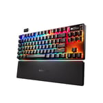 SteelSeries Apex Pro TKL Wireless Gen 3 - Clavier HyperMagnetic Gaming - Switches OmniPoint 3.0 -Actionnement Ajustable -Déclenchement Rapide - Toucher Rapide/SOCD - OLED - USB-C - US QWERTY Layout