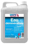 Eau déminéralisée anti-calcaire et anti-tartre Onyx 5L