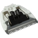 vhbw 1x tête de rasoir compatible avec Panasonic ER 1410, ER 1411, ER 1420, ER 1421, ER 146, ER 147, ER 148, ER 149 rasoir, blanc