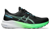 Asics Men's GT-1000 13 Sneaker, Black Digital Aqua, 6 UK