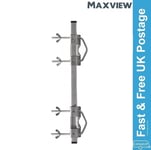 Maxview Caravan Jockey Wheel Clamp Mount Satellite TV Aerial Pole Washing Line