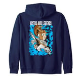 Myths And Legends Greece Athena Zip Hoodie