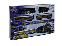 Lionel Polar Express Battery Operated Mini Model Train Set Standard, Multicolor, 711925