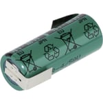 HR-4/5AU-LF Pile rechargeable spéciale 4/5 a cosses à souder en z NiMH 1.2 v 2150 mAh - FDK